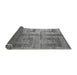 Sideview of Abstract Gray Modern Rug, abs5253gry