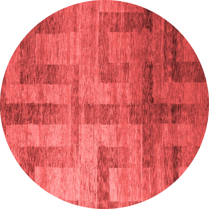 Machine Washable Abstract Red Modern Rug, wshabs5253red