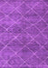 Machine Washable Abstract Purple Modern Area Rugs, wshabs5254pur