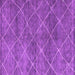 Square Abstract Purple Modern Rug, abs5254pur