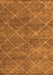 Abstract Orange Modern Rug, abs5254org