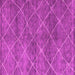 Square Abstract Pink Modern Rug, abs5254pnk