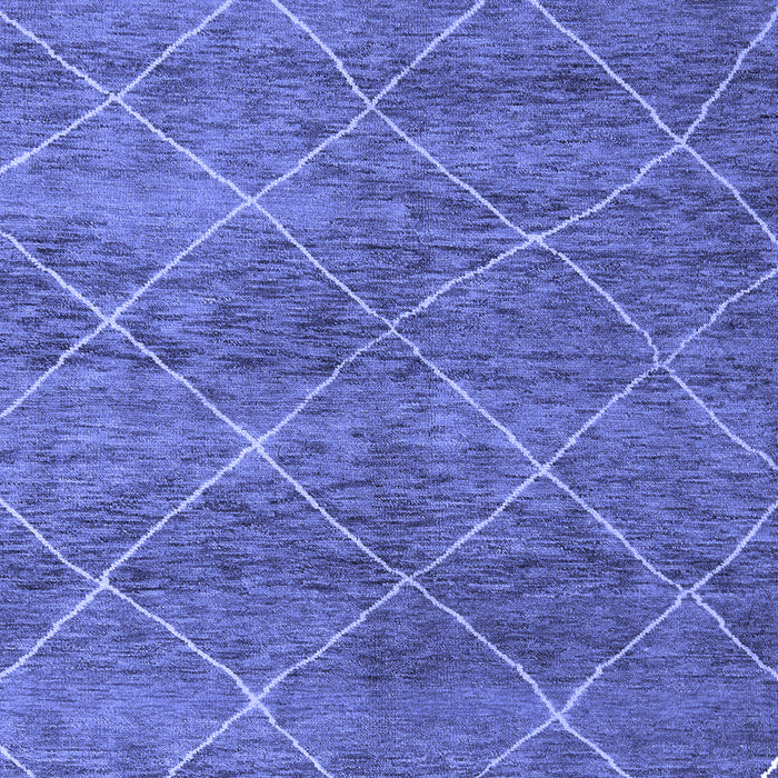 Machine Washable Abstract Blue Modern Rug, wshabs5254blu