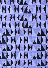 Abstract Blue Modern Rug, abs5255blu