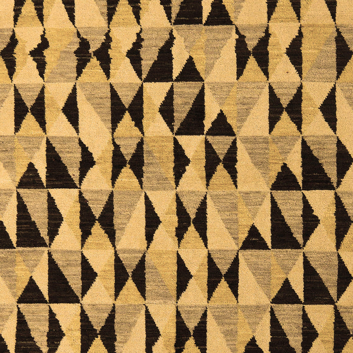Abstract Brown Modern Rug, abs5255brn
