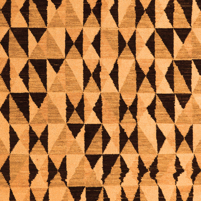 Machine Washable Abstract Orange Modern Area Rugs, wshabs5255org