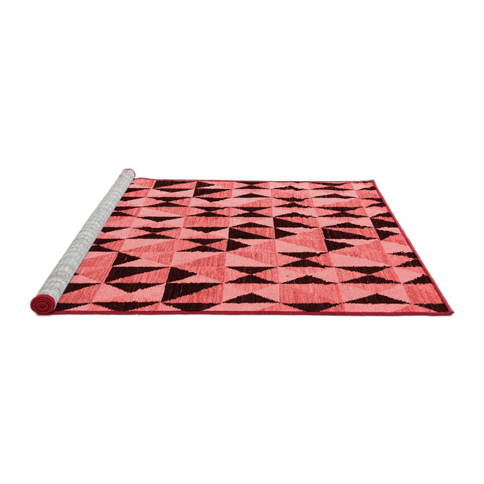 Modern Red Washable Rugs