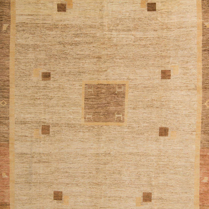 Abstract Orange Modern Rug, abs5256