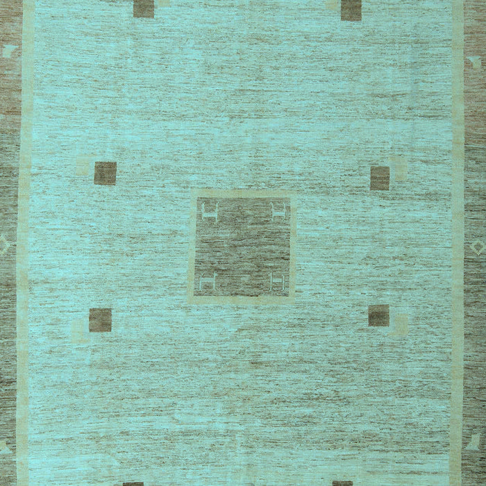 Machine Washable Abstract Light Blue Modern Rug, wshabs5256lblu