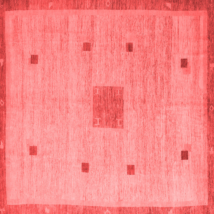 Abstract Red Modern Rug, abs5256red
