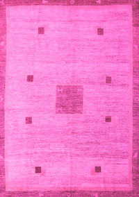 Abstract Pink Modern Rug, abs5256pnk