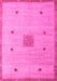 Abstract Pink Modern Rug, abs5256pnk