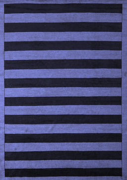 Abstract Blue Modern Rug, abs5257blu