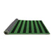 Sideview of Abstract Emerald Green Modern Rug, abs5257emgrn