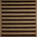 Square Abstract Light Brown Modern Rug, abs5257