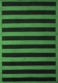 Abstract Emerald Green Modern Rug, abs5257emgrn