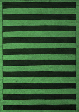Abstract Emerald Green Modern Rug, abs5257emgrn