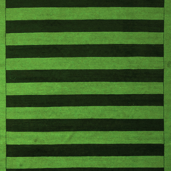 Machine Washable Abstract Green Modern Area Rugs, wshabs5257grn