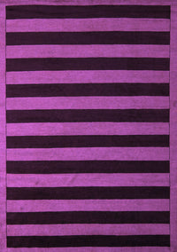 Abstract Purple Modern Rug, abs5257pur