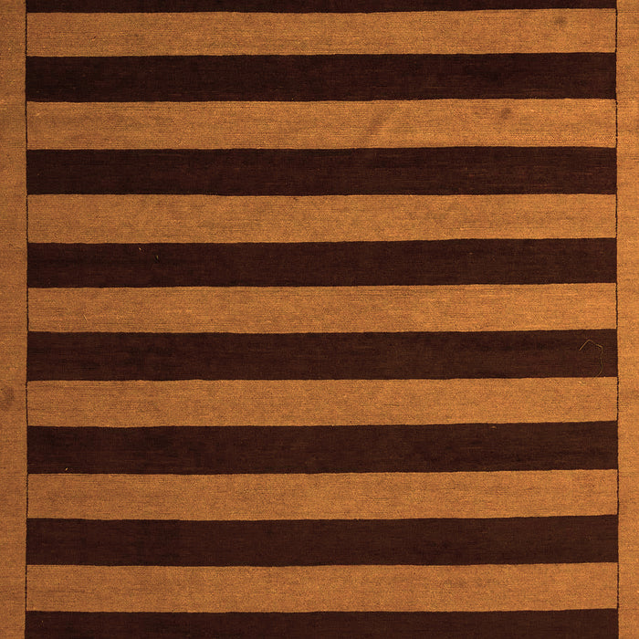 Abstract Orange Modern Rug, abs5257org