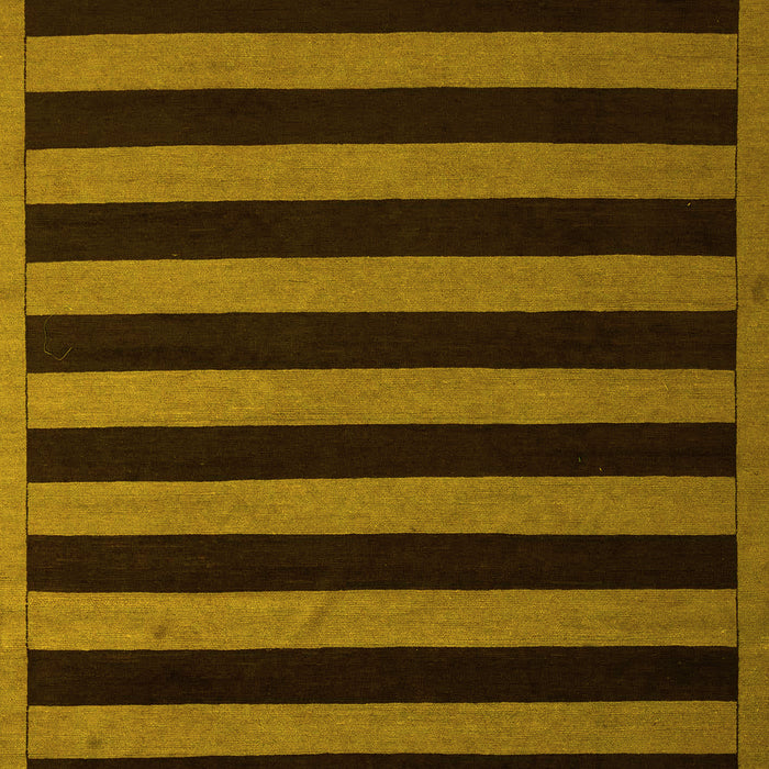 Machine Washable Abstract Yellow Modern Rug, wshabs5257yw
