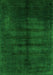 Machine Washable Abstract Green Modern Area Rugs, wshabs5258grn