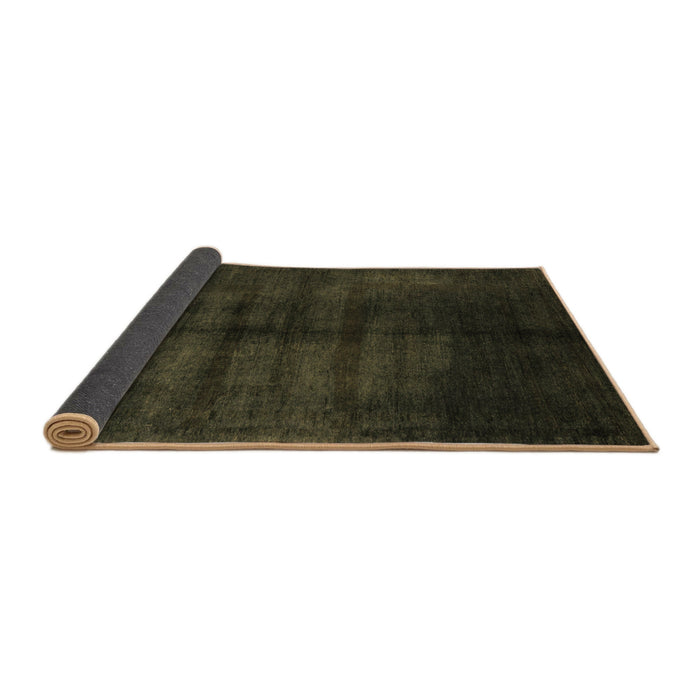 Sideview of Abstract Brown Modern Rug, abs5258brn