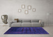 Machine Washable Abstract Purple Modern Area Rugs in a Living Room, wshabs5258pur