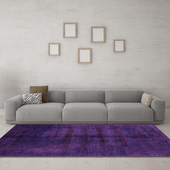 Machine Washable Abstract Pink Modern Rug in a Living Room, wshabs5258pnk