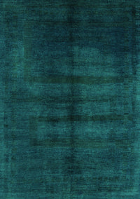 Abstract Turquoise Modern Rug, abs5258turq