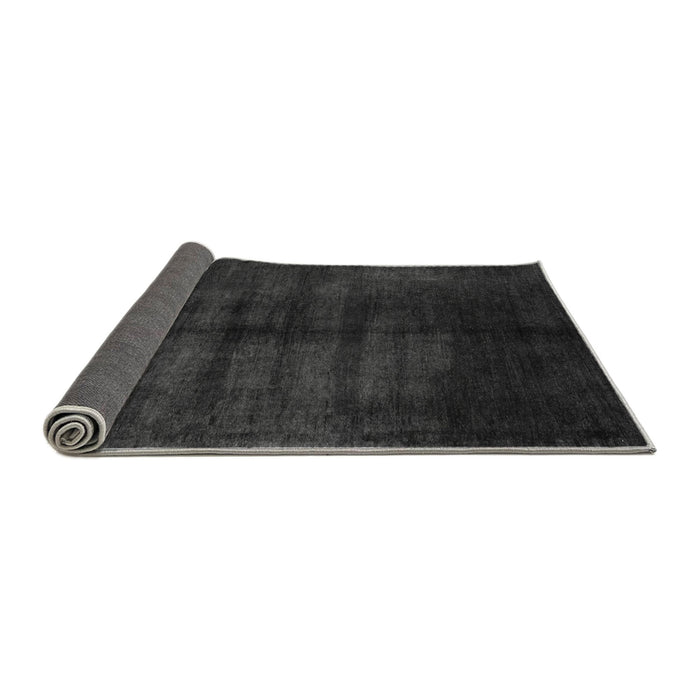 Sideview of Abstract Gray Modern Rug, abs5258gry