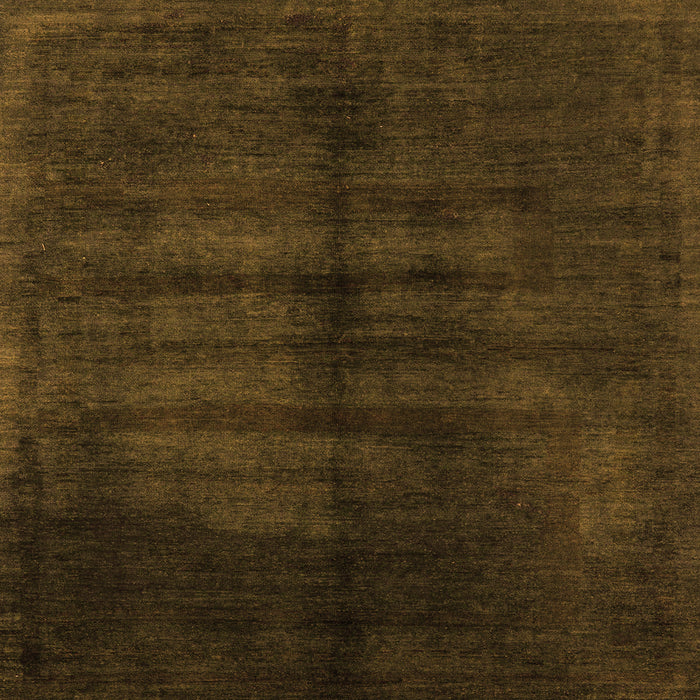 Square Abstract Orange Modern Rug, abs5258org