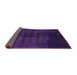 Sideview of Abstract Pink Modern Rug, abs5258pnk