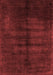 Abstract Red Modern Area Rugs