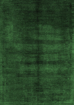 Abstract Emerald Green Modern Rug, abs5258emgrn