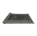 Sideview of Abstract Gray Modern Rug, abs5259gry