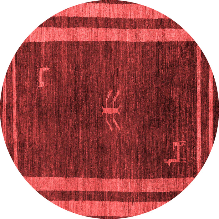 Abstract Red Modern Rug, abs5259red