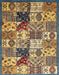Machine Washable Abstract Bakers Brown Rug, wshabs525
