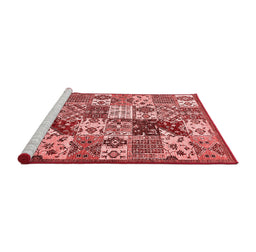 Country Red Washable Rugs