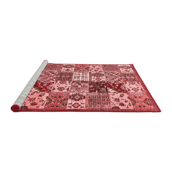 Country Red Washable Rugs