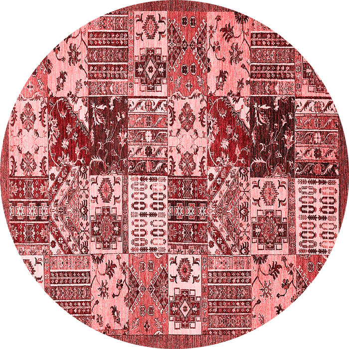 Machine Washable Southwestern Red Country Rug, wshabs525red