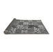 Sideview of Southwestern Gray Country Rug, abs525gry