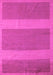 Machine Washable Abstract Pink Modern Rug, wshabs5260pnk