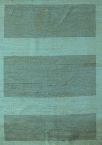 Abstract Light Blue Modern Rug, abs5260lblu