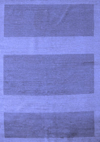 Abstract Blue Modern Rug, abs5260blu