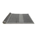 Sideview of Abstract Gray Modern Rug, abs5260gry