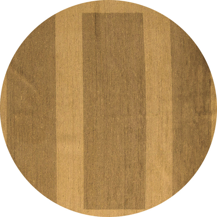 Round Abstract Brown Modern Rug, abs5260brn