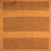 Square Abstract Orange Modern Rug, abs5260org