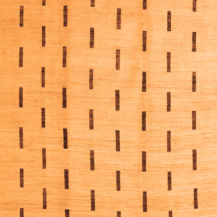 Solid Orange Modern Rug, abs5261org