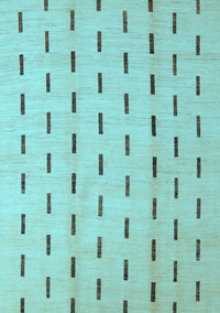 Solid Light Blue Modern Rug, abs5261lblu